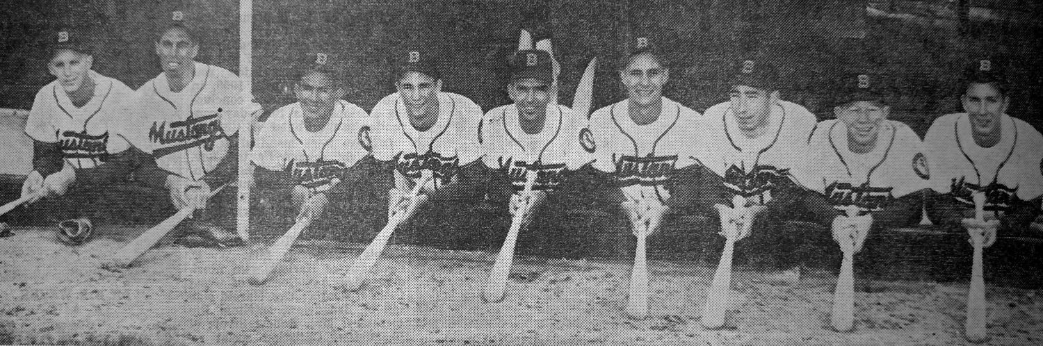 Billings Mustangs players, 1957